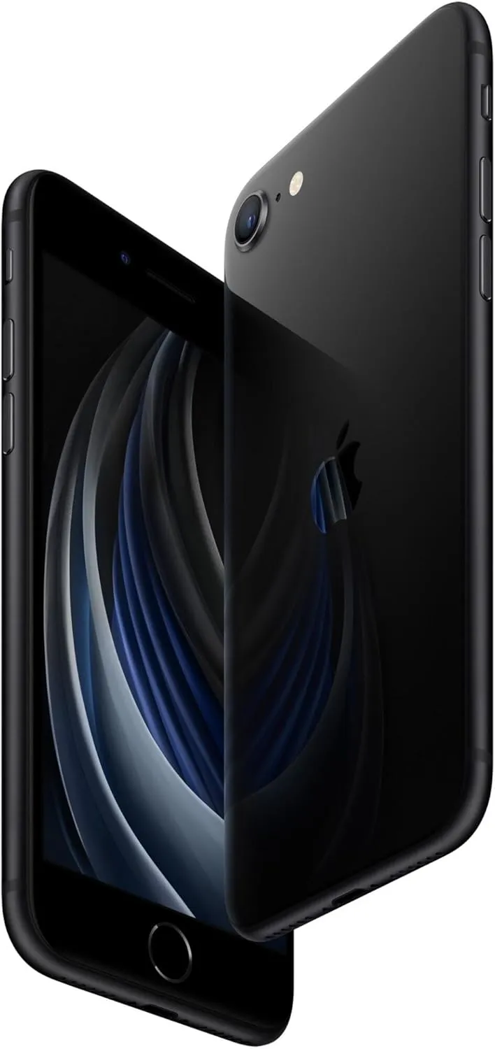 Apple iPhone SE (2nd Generation), US Version, 64GB, Black for AT&T (Renewed)