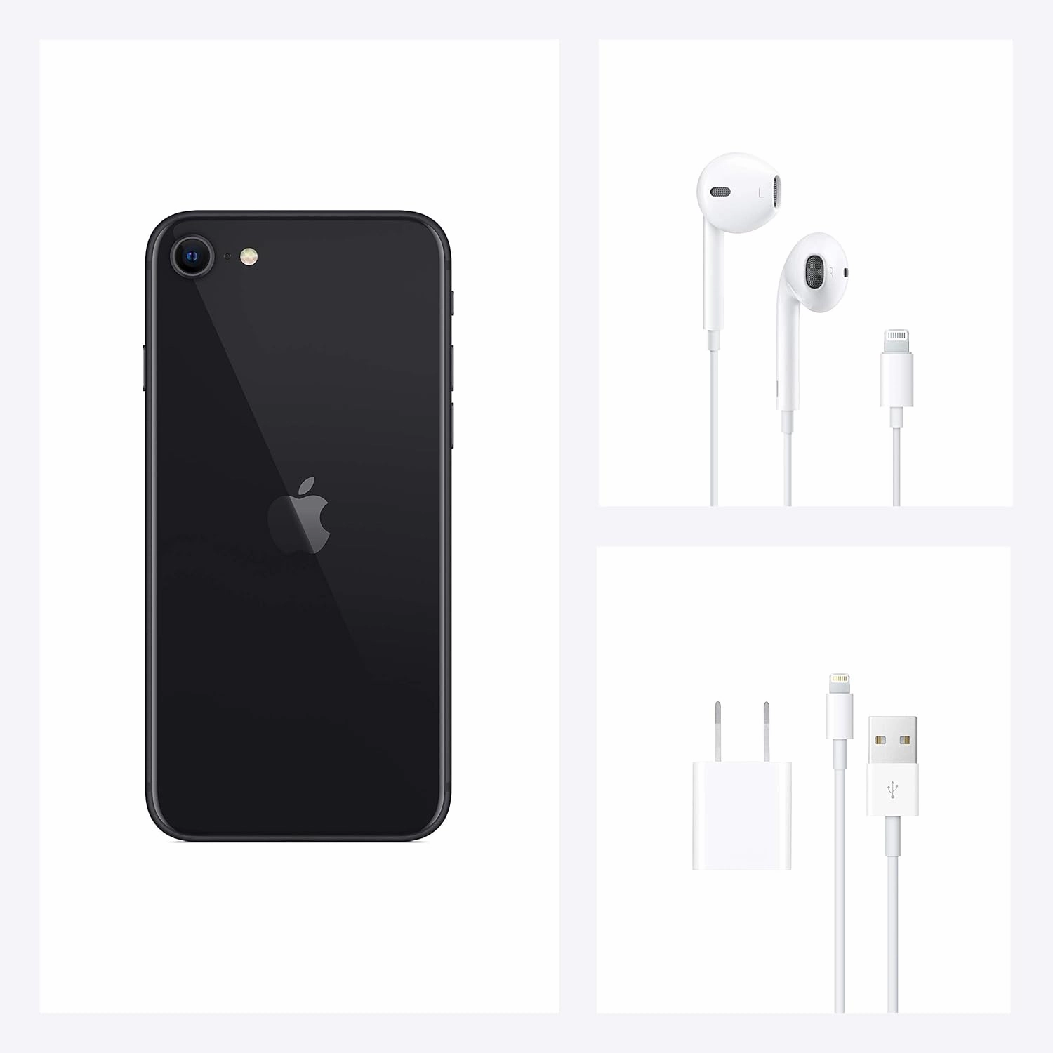 Apple New Total Wireless Prepaid - Apple iPhone SE (64GB) - Black [Locked to Carrier – Total Wireless]
