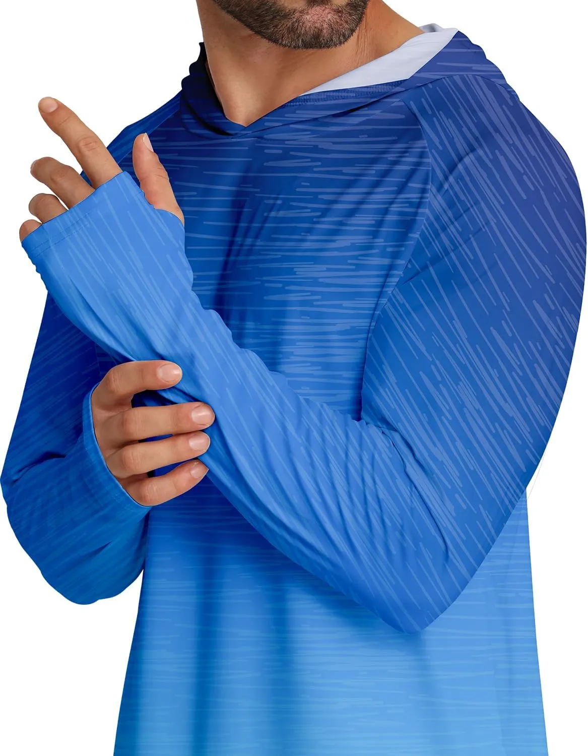 APTRO Men's UPF 50  Sun Protection Long Sleeve Hoodie Shirts UV Outdoor Fishing Shirts SPF Rash Guard Shirts for Men