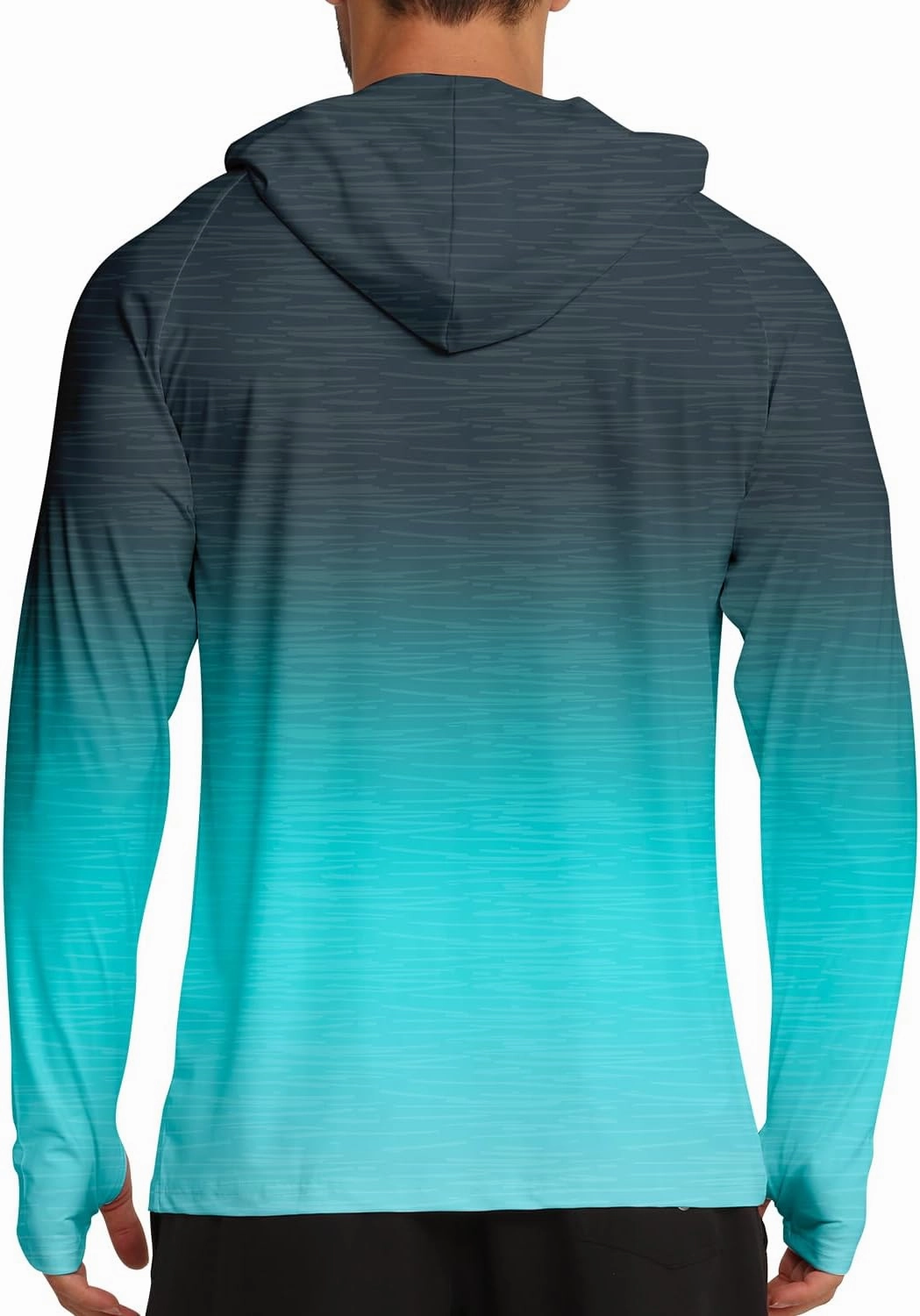 APTRO Men's UPF 50  Sun Protection Long Sleeve Hoodie Shirts UV Outdoor Fishing Shirts SPF Rash Guard Shirts for Men