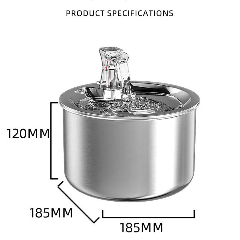Automatic Pet Fountain - Smart Water Dispenser for Cats and Dogs