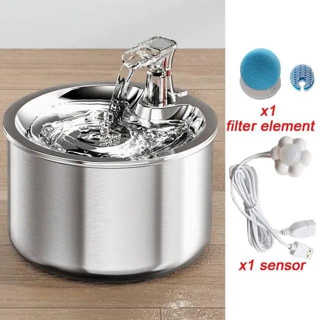 Automatic Pet Fountain - Smart Water Dispenser for Cats and Dogs