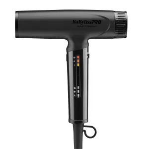 BaBylissPRO Nano Titanium Professional Nano Light Ionic Dual-Voltage Lightweight Hair Dryer, Portable Travel Professional Styling Tool with Diffuser, Blow Dryer Set for All Hair Types