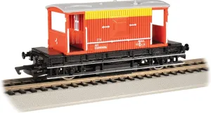 Bachmann Trains - British Brake Van Track Cleaning CAR - Signal & Telegraph #KDB955094 with International Style Hook & Loop couplers - HO Scale (74901)