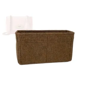 Bag Organizer for Mulberry Lily Small Bag - Premium Felt Purse Handbag Insert Liner Shaper (Handmade) Soft Structure Support