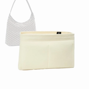 Bag Organizer for Goyard Boheme PM Bag - Premium Felt Purse Handbag Insert Liner Shaper (Handmade) Soft Structure Support