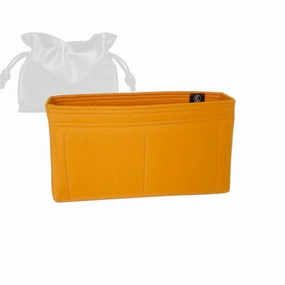 Bag Organizer for Loewe Flamenco Medium Bag - Premium Felt Purse Handbag Insert Liner Shaper (Handmade) Soft Structure Support (20 Color Options)