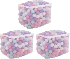 BalanceFrom Play Pit Balls, Kids Plastic Toy Balls for Playpen, Bounce House, or Pool