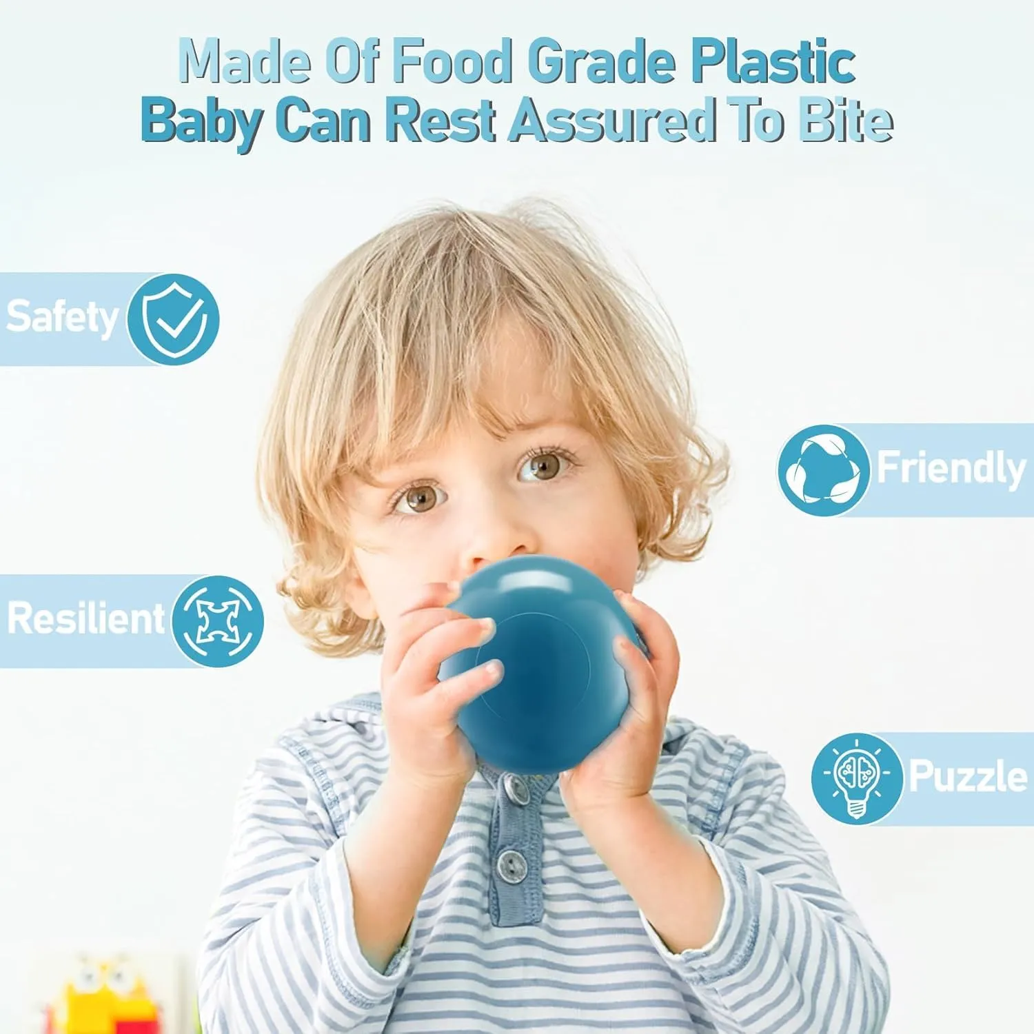 Ball Pit Balls, Safe Non-Toxic BPA-Free Crush-Proof Plastic Balls for Toddlers, Gift for Kids Birthday & Christmas, for Indoor Playpens, Party Decorations & Amusement Activities
