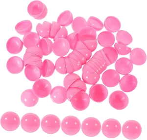 Balls Pink Bulk Mini Bingo Balls Set 4cm Diameter Seamless for Party Games Bar Activities