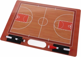 Basketball Double Sided Sports Ball Match Board Lightweight Portable for Full Half Court Strategies Multi Use for