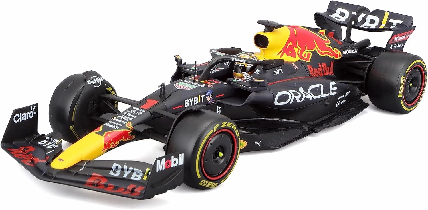 Bburago B18-28026V Max Verstappen Collectible Car, Multiple