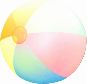Beach Ball Colorful 0.2mm PVC Inflatable Beach Ball 31.5in Giant Summer Pool Toys for Kids Adults Party Favors #·