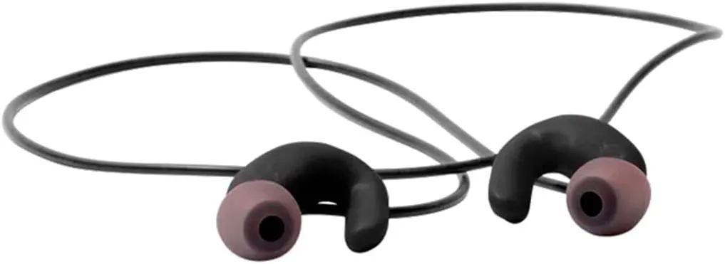 Beretta Mini Headset E2 32db SNR Soft Silicone Ergonomic Shooting Noise Protection Ear Plugs with Adjustable Cord & Soft Case