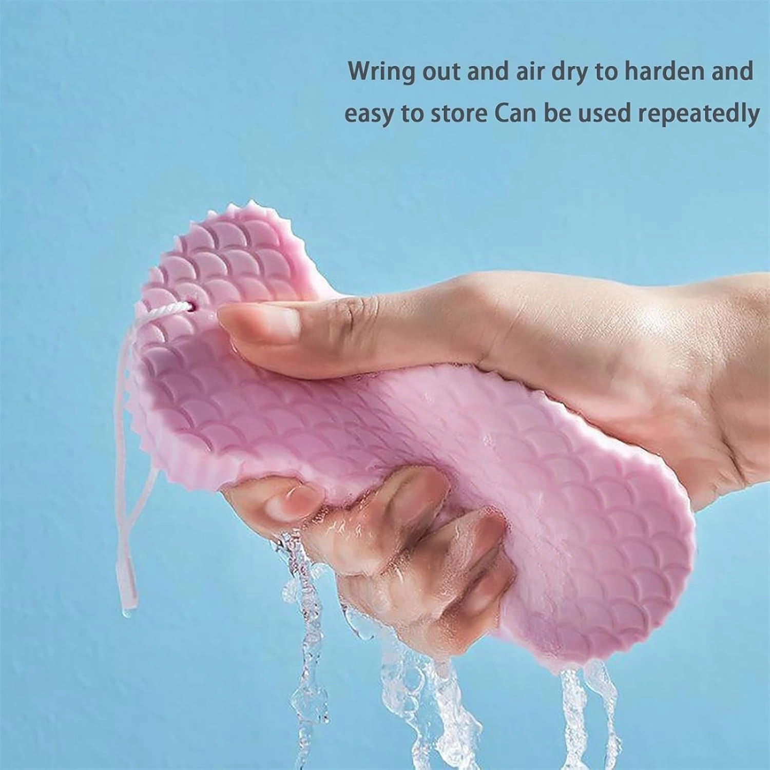 Berosly Skin Sponge, Radiant Skin Exfoliating Bath Sponge for Body, Super Soft Dead Skin Remover for Adults, Kids & Pregnant Women, Gentle Apparent Exfoliation for Smooth & Glowing Skin (Set C)