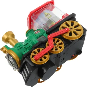 BESPORTBLE Electric Train for Cartoon Simulation Model with Creative Spray Function Rotating Lights and Stylish Design Fun Plaything for Daily Imagination and Learning
