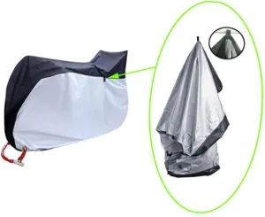 BESPORTBLE Uv-proof Bike Cover Waterproof Bicycle Cover Outdoor Bike Protector Black Silver Edge Easy to Carry