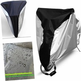 BESPORTBLE Rainproof and Uv-proof Bike Cover for Outdoor Lightweight with Lockhole for Secure Locking
