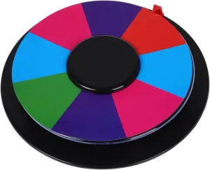 BESTonZON Double-Sided Writable Game Wheel Prize Wheel for Parties Bars and Ktvs Unique Arrow Design for Custom Rules and Engaging