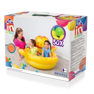 Bestway Up In & Over 44 X 39 X 24/1.11M X 98Cm X 61.5Cm Lion Ball Pit