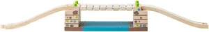 Bigjigs Rail Clickety Clack Bridge - Other Major Wooden Rail Brands are Compatible