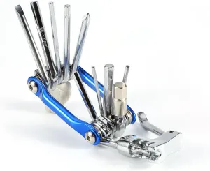 BikeTool 11 in 1 Mini Multitool Chain Tool/Torx/Hex/Screwdriver BicycleMultitool Kit Cycling Mechanic Repair Tools BikeRepair Kit