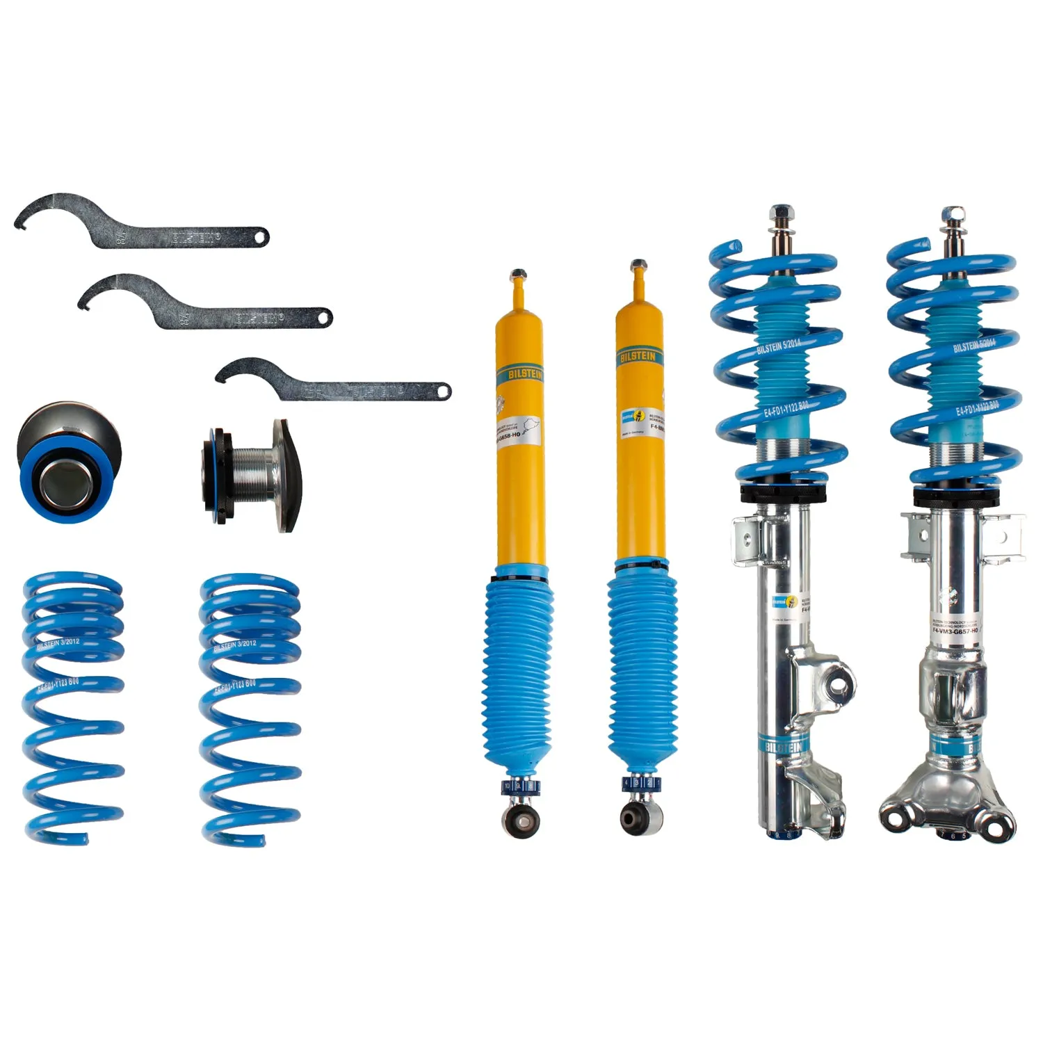 Bilstein 48-166560 Front and Rear B16 (PSS10) Suspension Kit Mercedes-Benz E250, E350, E400, E550