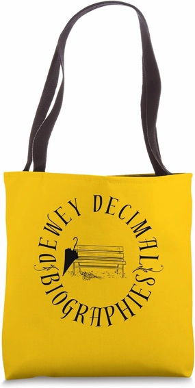 Biographies Bench Tote Bag