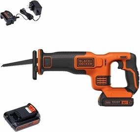 BLACK DECKER 20V MAX* Cordless Reciprocating Saw Kit (BDCR20C)