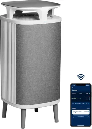 BLUEAIR Air Purifier Large Room, Table Top Air Cleaner for Dust Pet Dander Smoke Mold Pollen Bacteria Virus Allergen, Odor Removal, Home Bedroom Living Room, Alexa, Auto, HEPASilent, DustMagnet 5440i