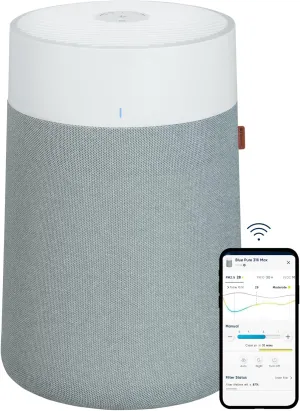 BLUEAIR Air Purifiers for Medium Rooms, Bedroom, Kitchen, Cleans 1,858 sqft in one hour, HEPASilent Smart Air Cleaner for Home, Pets, Allergies, Virus , Dust, Mold, Smoke - Blue Pure 311i Max