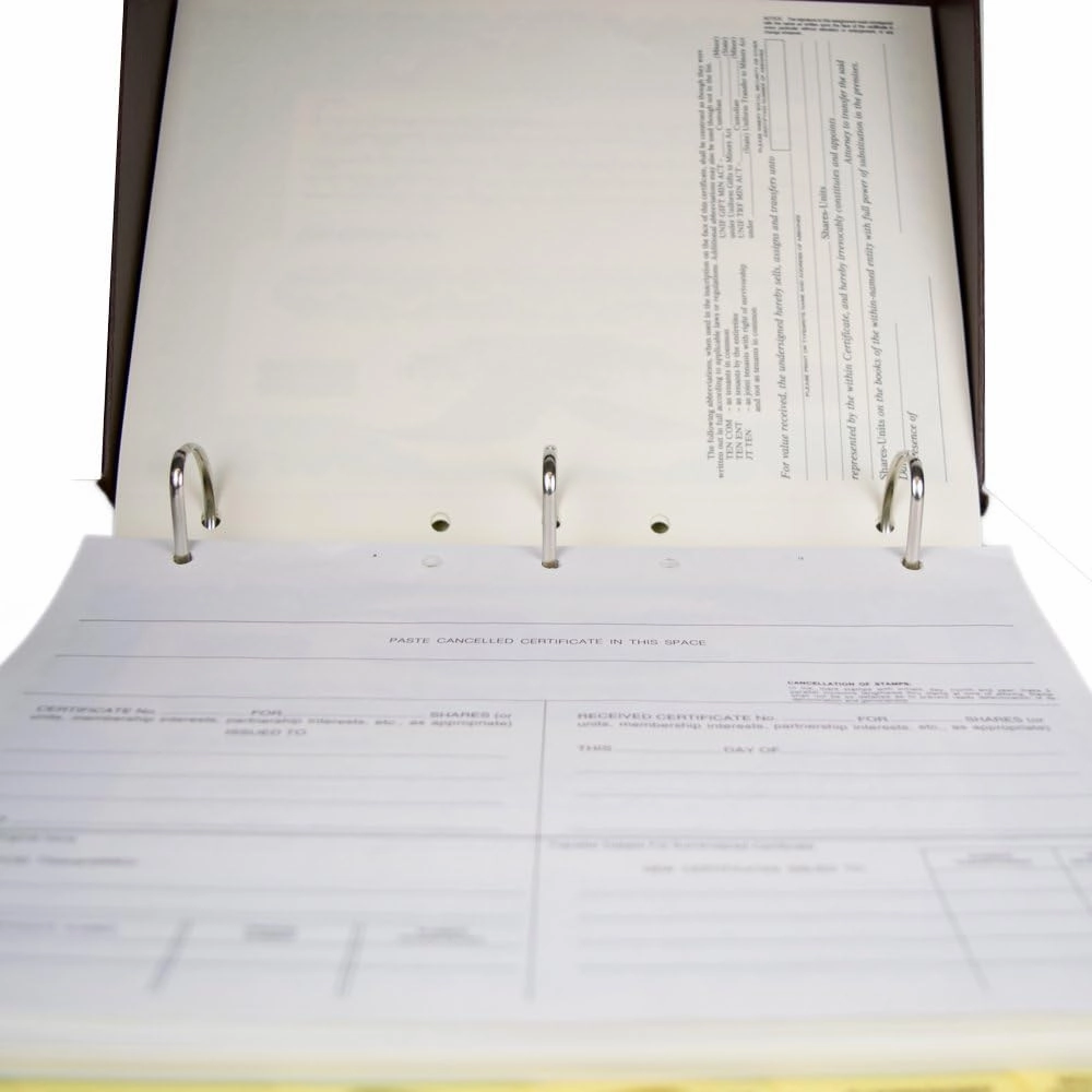 Blumberg Ex Libris All-in-One LLC Kit with Self-Enclosed Records Book, Company Seal, Printed Certificates with Full-Page Stubs, Blank Minute Paper (Model K10LLC for Limited Liability Corporations)