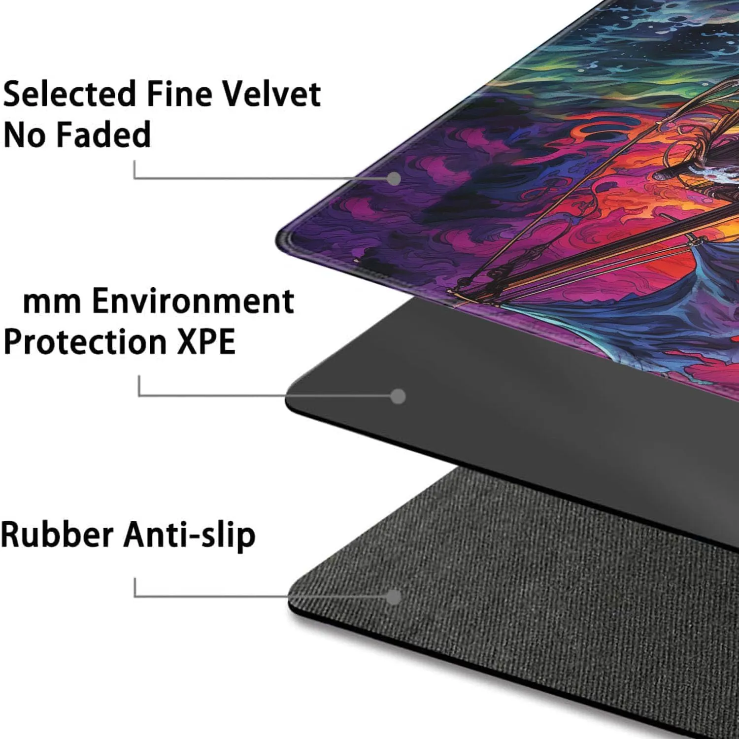 Board Game for TCG Playmat Table Mats Games Size 60X35 cm Mousepad Compatible for MTG RPG CCG Trading Card Game Play mats with 6 Dice (Playmat 89)