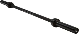 Body-Solid (OB60B) Alloy Steel Olympic Bar - 5ft, 30lb Barbell Straight Bar for Weightlifting, and Barra Olimpica Workouts, 600lbs Weights Capacity