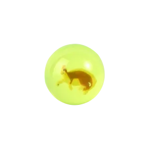 Bouncing Ball - Neon Green