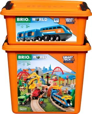 BRIO Smart Tech Sound Action Tunnel Deluxe Set