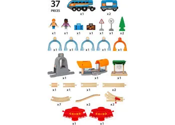 BRIO Smart Tech Sound Action Tunnel Travel Set
