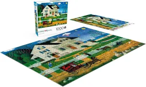 Buffalo Games - Charles Wysocki - Pickwick Cottage - 1000 Piece Jigsaw Puzzle for Adults -Challenging Puzzle Perfect for Game Nights - Finished Size is 26.75 x 19.75