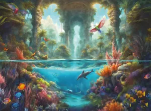 Buffalo Games - Noah Bay - Palace Gardens - 1000 Piece Jigsaw Puzzle for Adults - Challenging Puzzle Perfect for Game Nights - Finished Size is 26.75 x 19.75