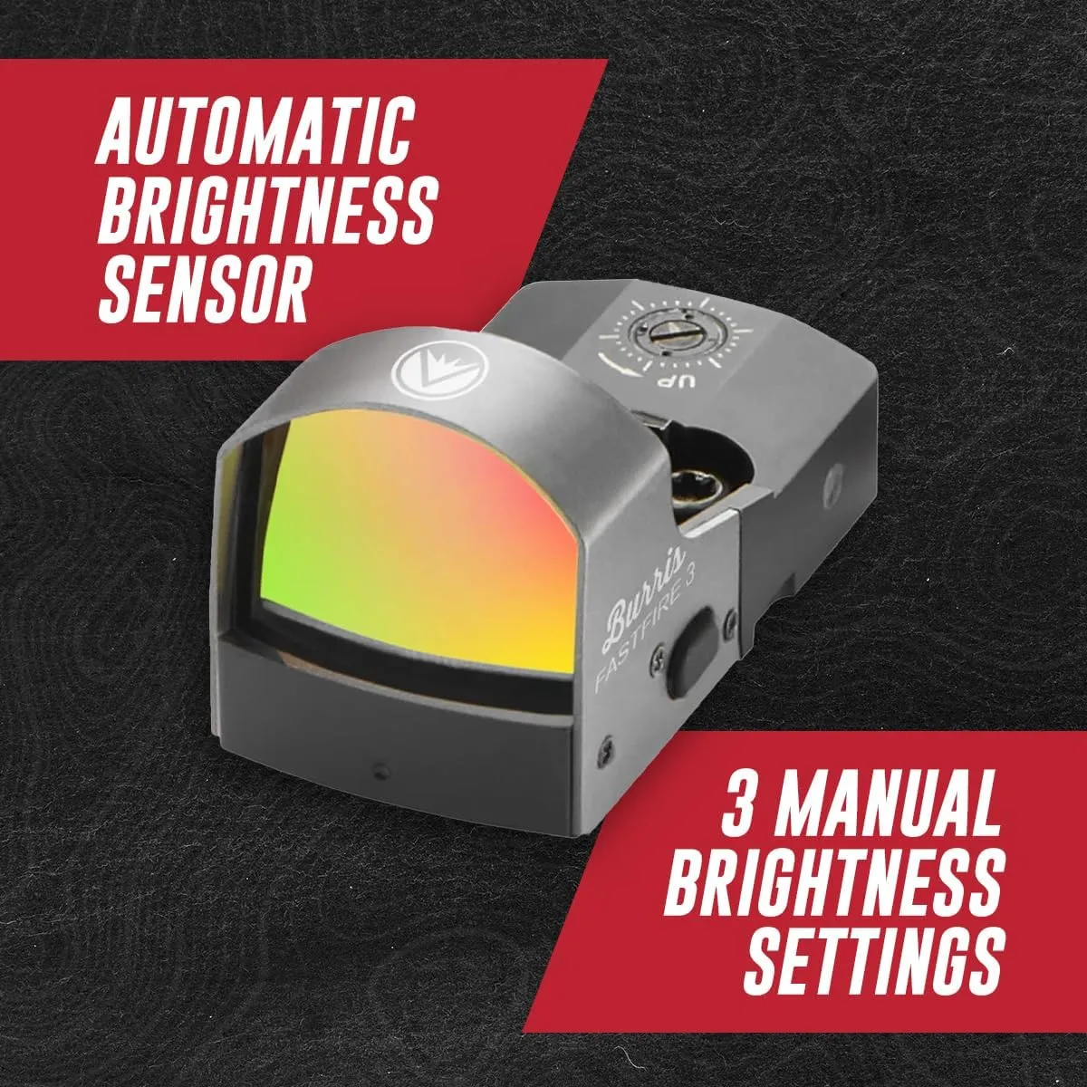 Burris Optics Hunting Lightweight Versatile FastFire 3 Red Dot Sight, Black