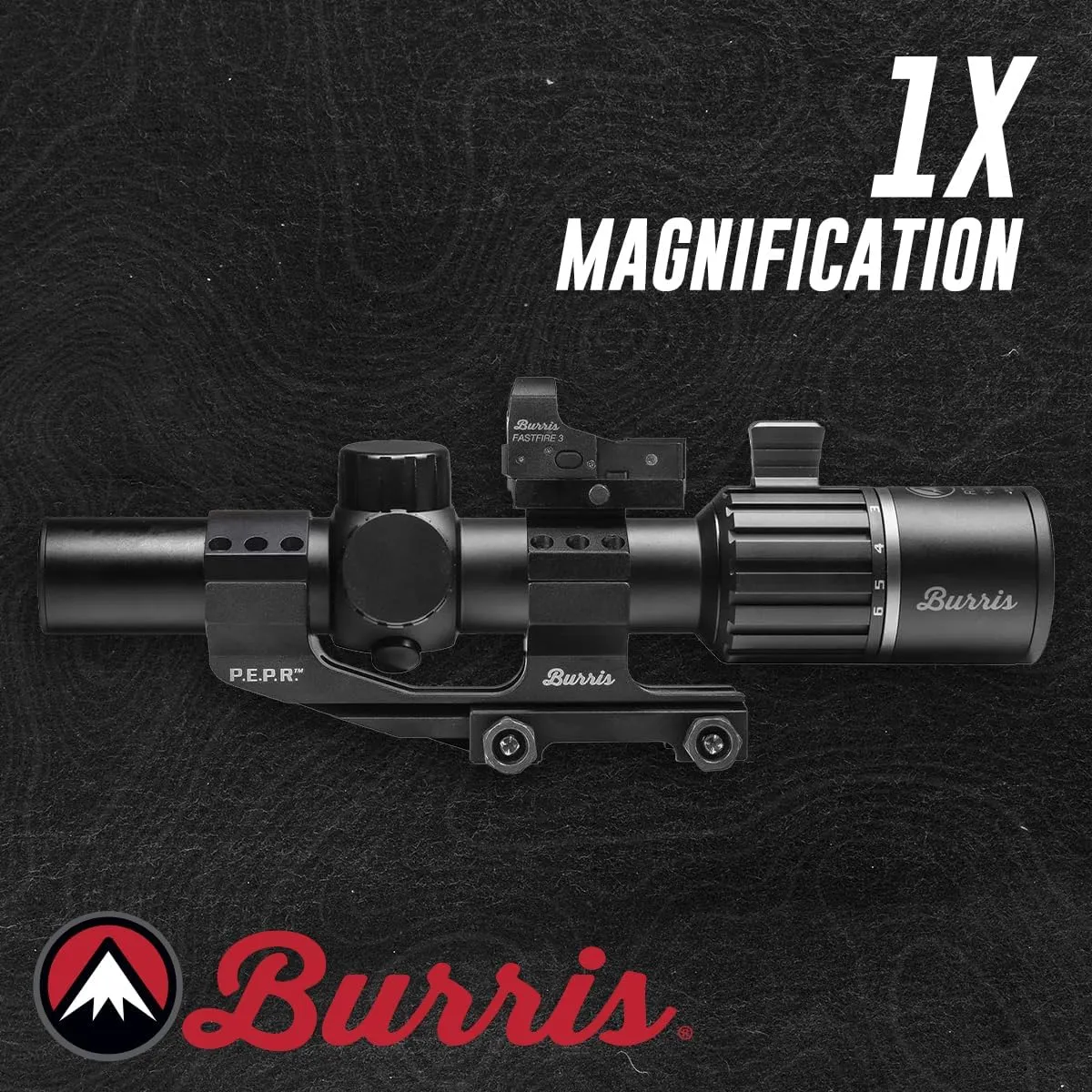 Burris Optics Hunting Lightweight Versatile FastFire 3 Red Dot Sight, Black