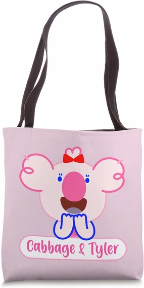 Cabbage & Tyler Happy Poppy Tote Bag