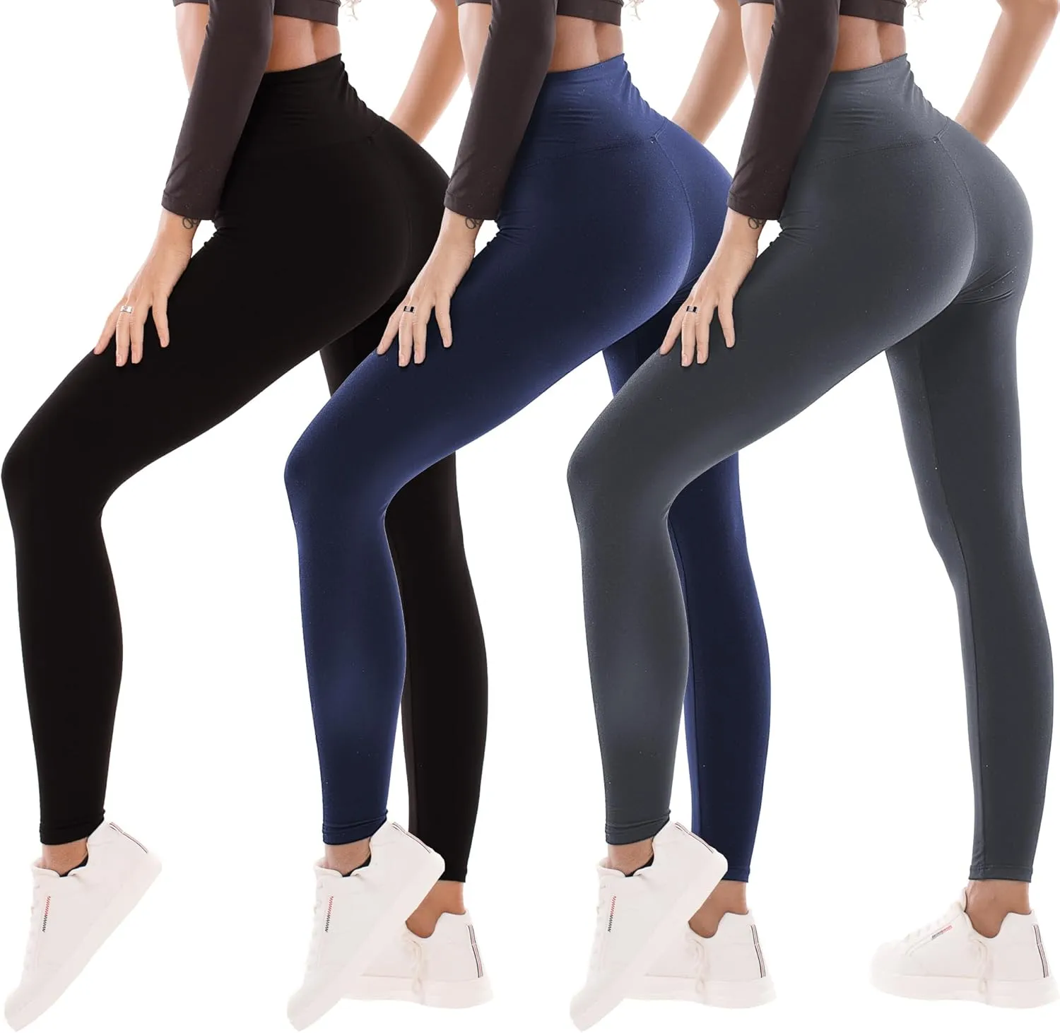 CADITEX Leggings for Women - Women Leggings Buttery Soft Tummy Control Workout Gym Yoga Pants