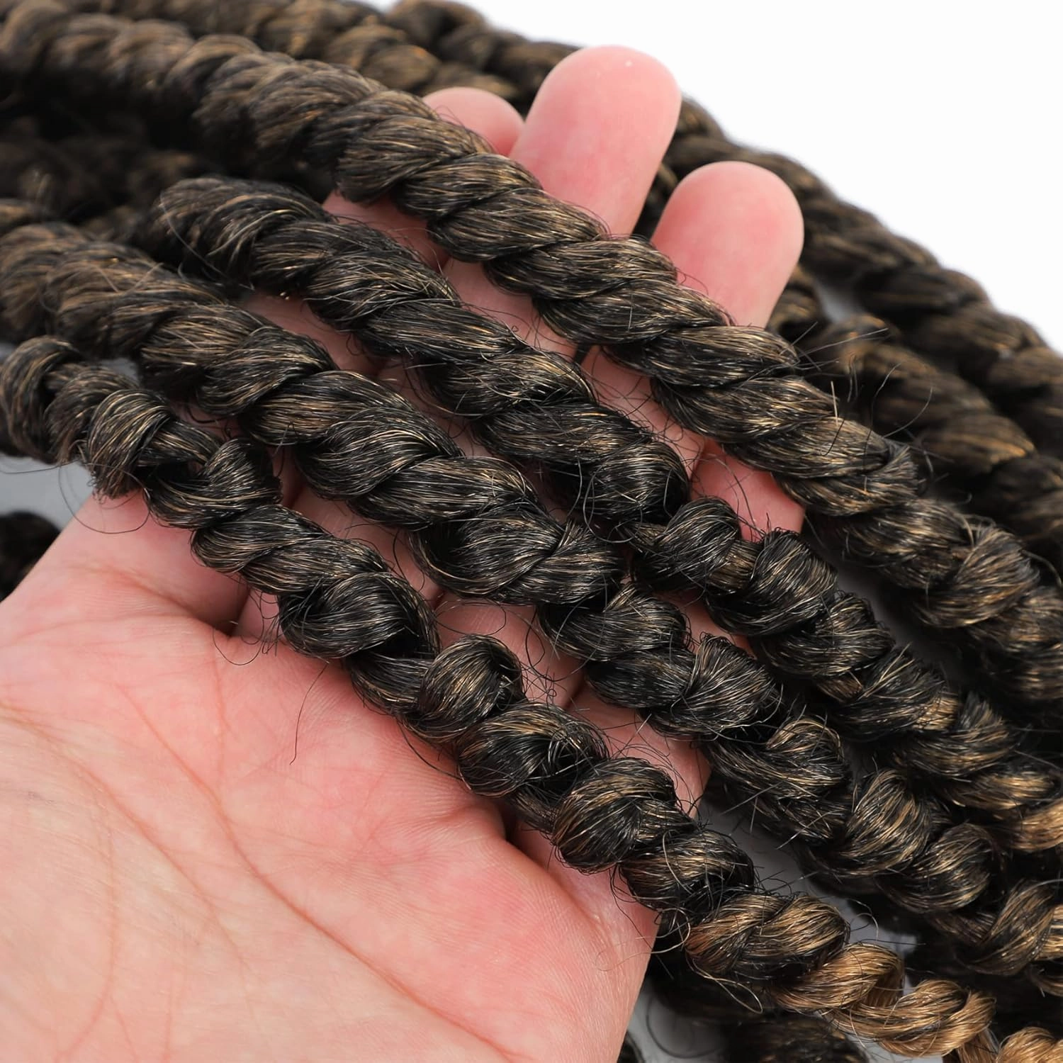 Callia Passion Twist Hair 10 Inch Passion Twist Crochet Hair for Black Women 9 Packs Crochet passion twist hair pre looped crochet hair T27