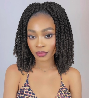 Callia Passion Twist Hair 12 Inch 9 Packs Pre twisted Passion Twist Crochet Hair Pre Looped Crochet Hair for Black Women, Soft Crochet Passion Twist Hair #4