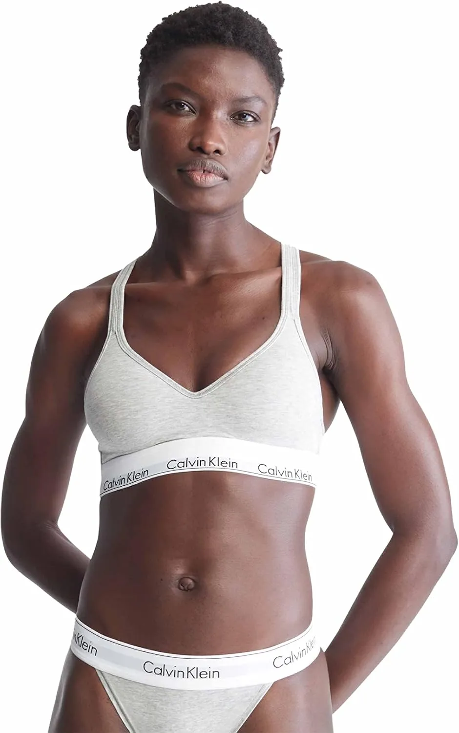 Calvin Klein Women's Modern Cotton Lightly Lined Wireless Bralette