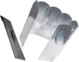 Camping Windproof BBQ Windscreen 8 Foldable Windbreaks Lightweight Anti-Wind Tool for Outdoor Cooking