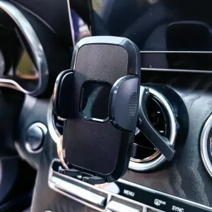 Car Cell Phone Holder Mount for Kia Forte 2019-2024 Stinger 2018-2024 Hyundai Kona 2017-2023 GT1 GT2 GT GT Line EX LX LXS SX Accessories Circular Air Vent Cellphone Mobile Phone Stand