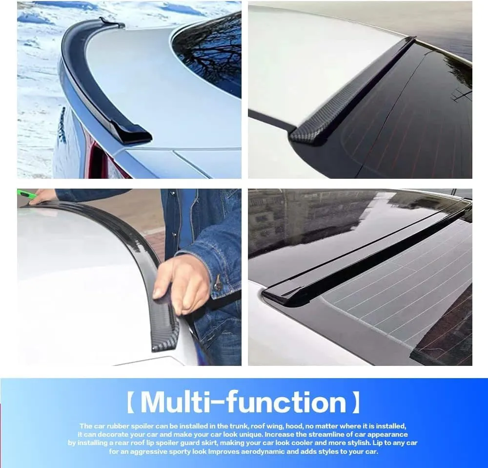 Car Rear Spoiler for MG MG3 III 2024, Could Hold on for a Long Period,Carbon Fiber Pattern