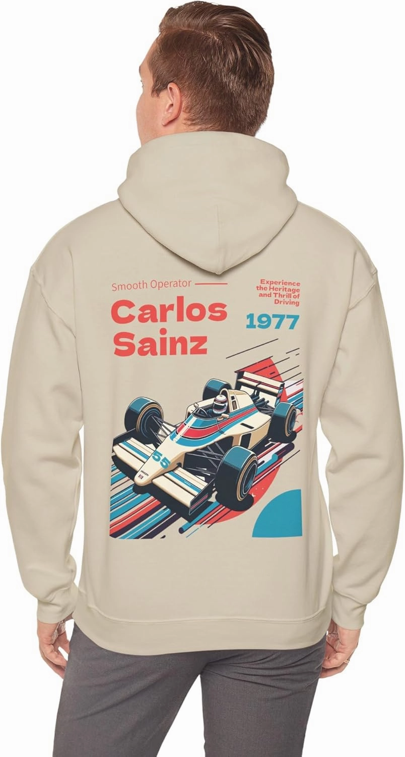 Carlos Sainz “Heritage” Unisex Hoodie – Racing Legacy Tribute | Special Edition Racing Apparel | F1 Fans Sweatshirt